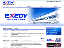 Tablet Screenshot of ext.exedy.com