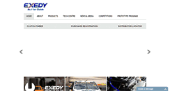 Desktop Screenshot of exedy.com.au