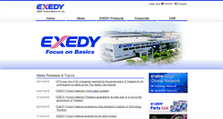 Desktop Screenshot of efm.exedy.com